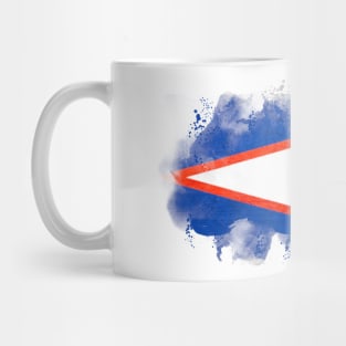 American Samoa watercolor flag Mug